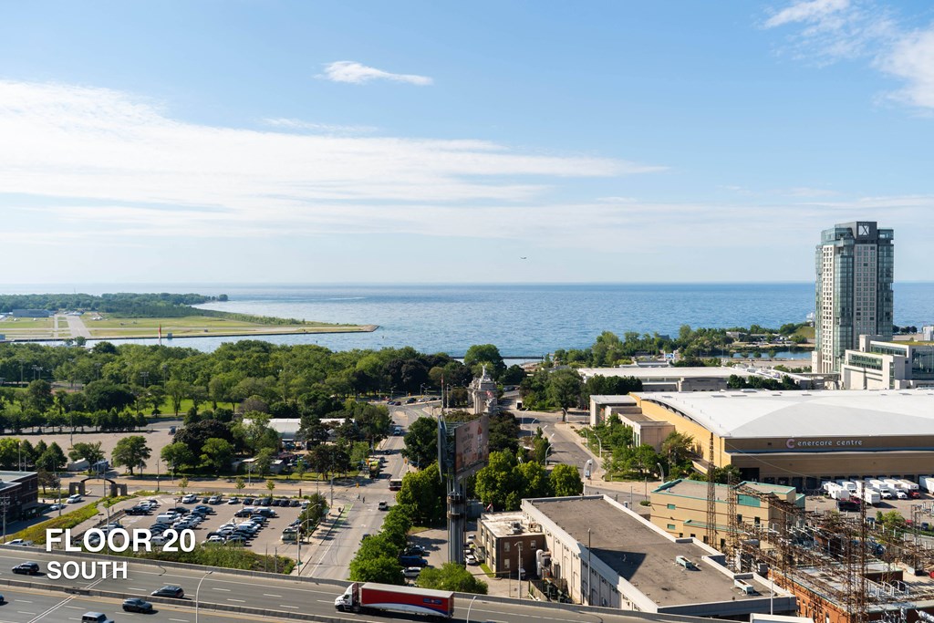 20th floor view from liberty house of lake ontario