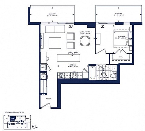 a blueprint of a floor plan of a house