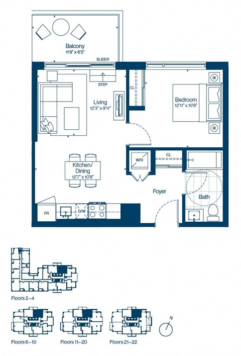 1295 Carling Avenue Studio-2 Beds Apartment for Rent - Photo Gallery 38
