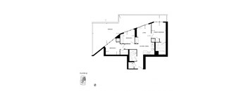a floor plan of a home showing the floor plans of the house