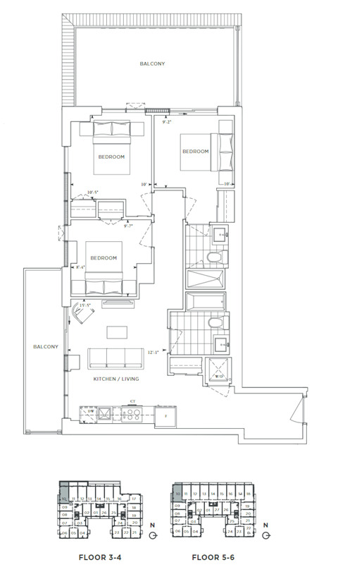 400 Dufferin Street Studio-3 Beds Apartment for Rent - Photo Gallery 78