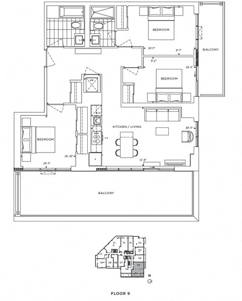 410 Dufferin Street Studio-3 Beds Apartment for Rent - Photo Gallery 73