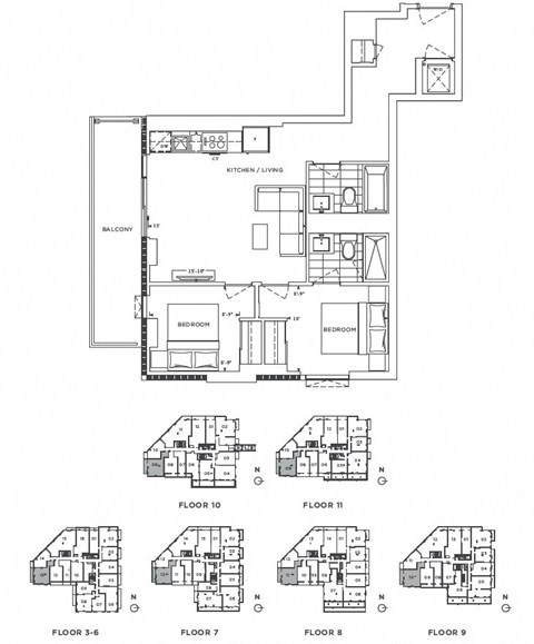 410 Dufferin Street Studio-3 Beds Apartment for Rent - Photo Gallery 72