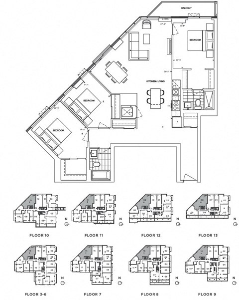 410 Dufferin Street Studio-3 Beds Apartment for Rent - Photo Gallery 75