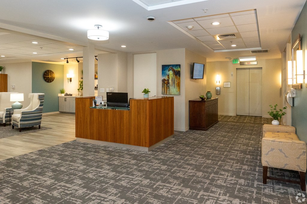 Concierge Desk in Lobby