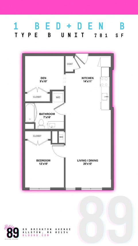 89 Brighton Avenue Studio-2 Beds Apartment for Rent - Photo Gallery 21