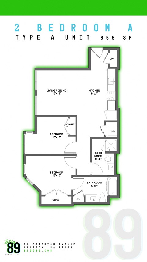 89 Brighton Avenue Studio-2 Beds Apartment for Rent - Photo Gallery 25