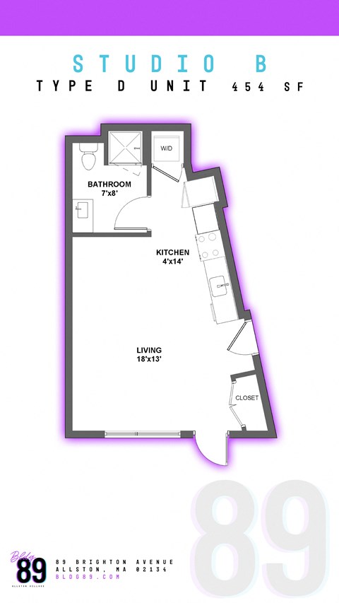 89 Brighton Avenue Studio-2 Beds Apartment for Rent - Photo Gallery 25