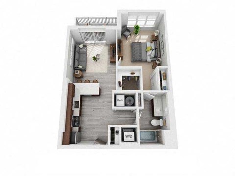 750 E. Northwest Hwy Studio-3 Beds Apartment for Rent - Photo Gallery 17