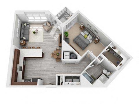 750 E. Northwest Hwy Studio-3 Beds Apartment for Rent - Photo Gallery 19