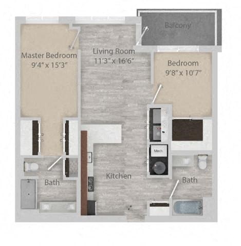 750 E. Northwest Hwy Studio-3 Beds Apartment for Rent - Photo Gallery 20