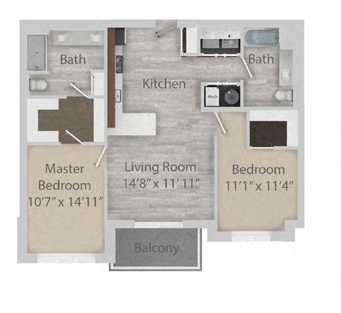 750 E. Northwest Hwy Studio-3 Beds Apartment for Rent - Photo Gallery 27