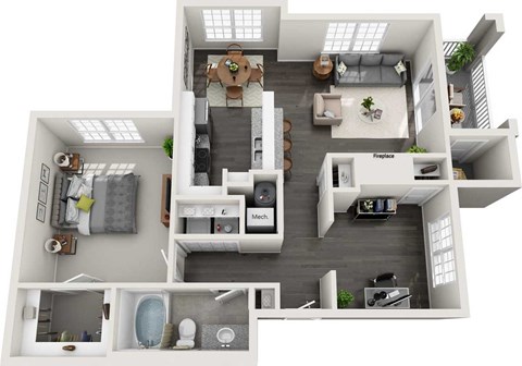 2299 River Oaks Drive 1-3 Beds Apartment for Rent - Photo Gallery 18