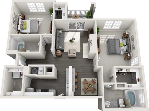 2299 River Oaks Drive 1-3 Beds Apartment for Rent - Photo Gallery 19