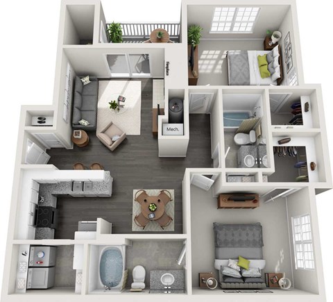 2299 River Oaks Drive 1-3 Beds Apartment for Rent - Photo Gallery 20