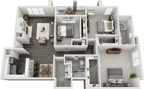 2299 River Oaks Drive 1-3 Beds Apartment for Rent - Photo Gallery 21