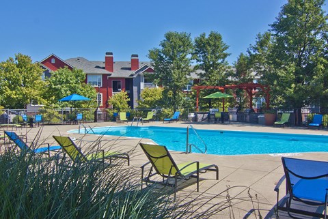 our apartments have a resort style swimming pool