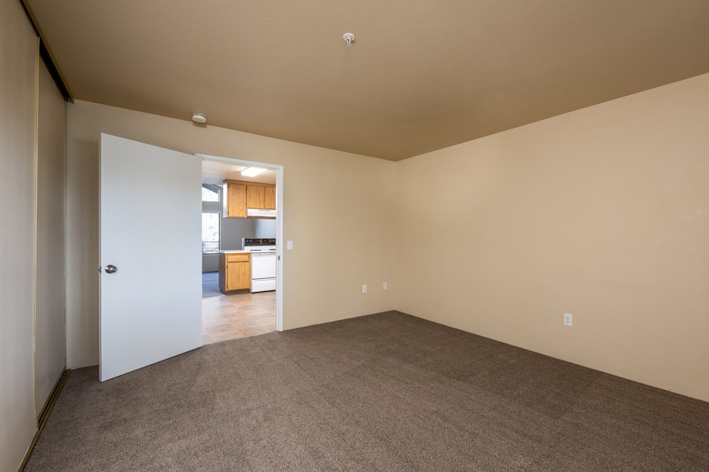 Bedroom at Edgewood Apartments, Rohnert Park, California