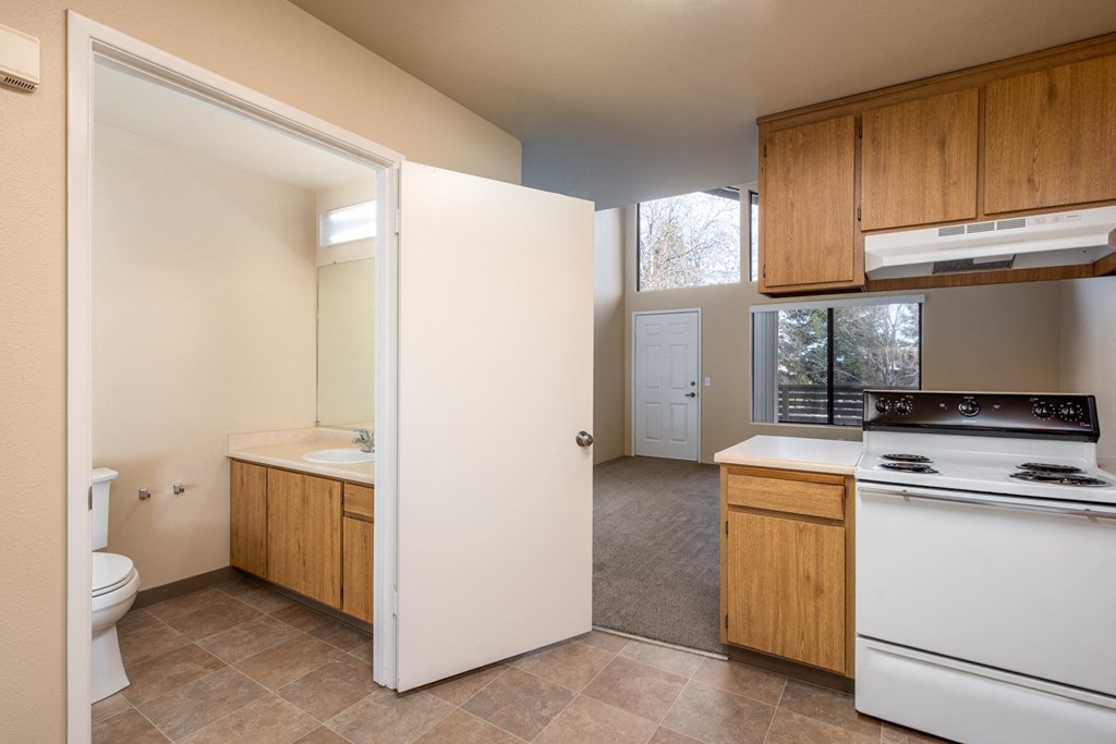 Kitchen at Edgewood Apartments, Rohnert Park, California