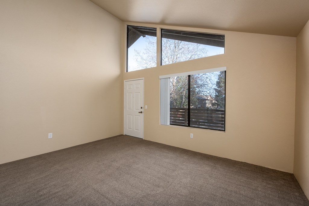 Living room at Edgewood Apartments, Rohnert Park, California