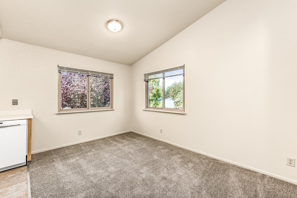 Living room at Meadowview Apartments, Santa Rosa, CA