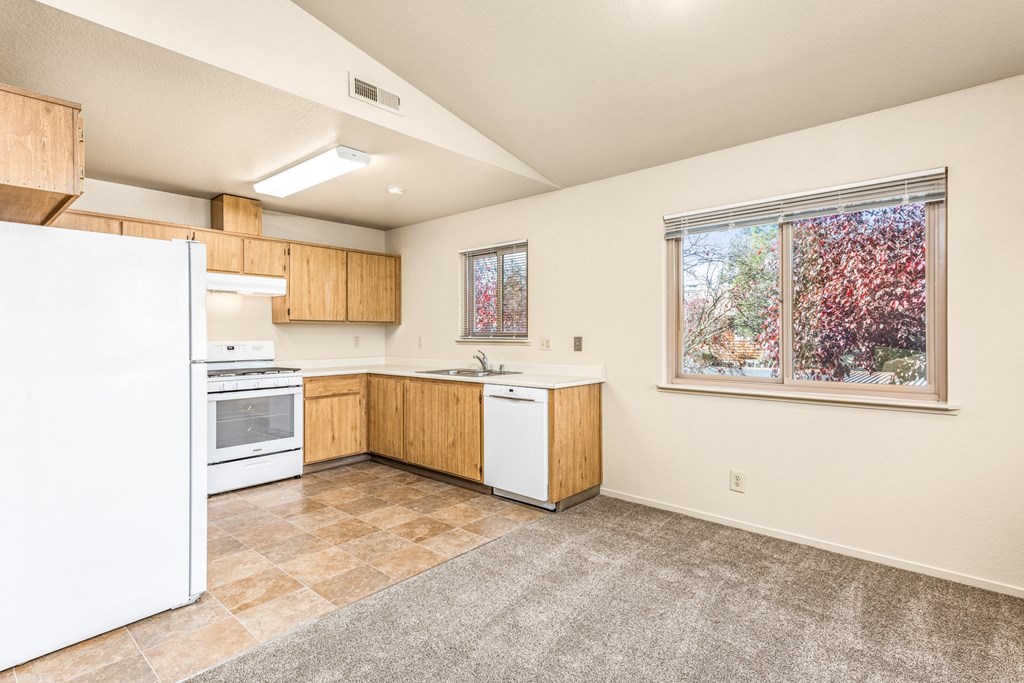 Kitchen at Meadowview Apartments, Santa Rosa, CA