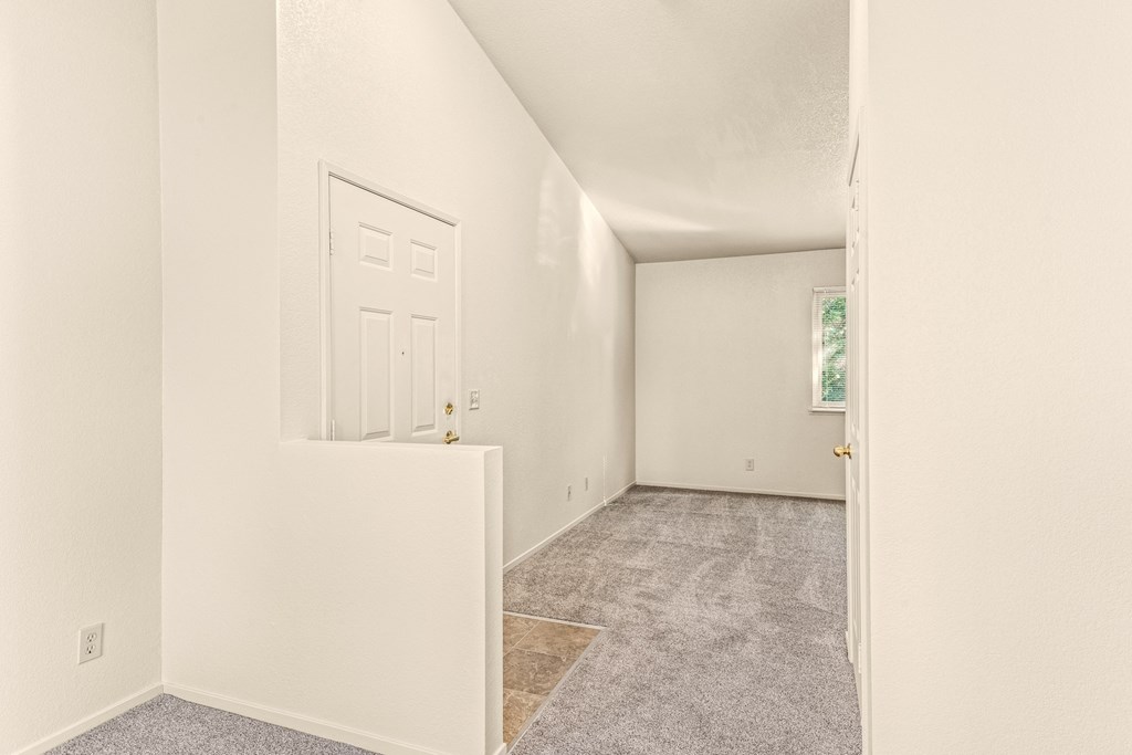 Interior entrance at Meadowview Apartments, Santa Rosa, CA