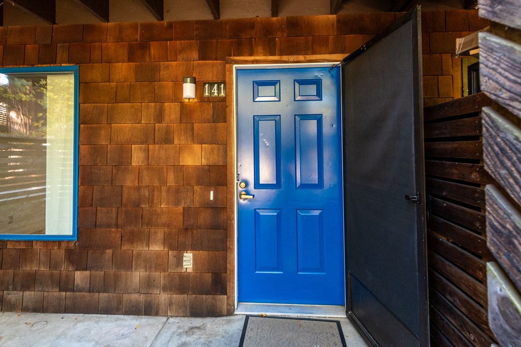 Front Door at Coddingtown Mall Apartments, California