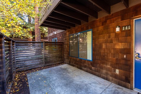 Backyard Space at Coddingtown Mall Apartments, Santa Rosa, CA, 95401