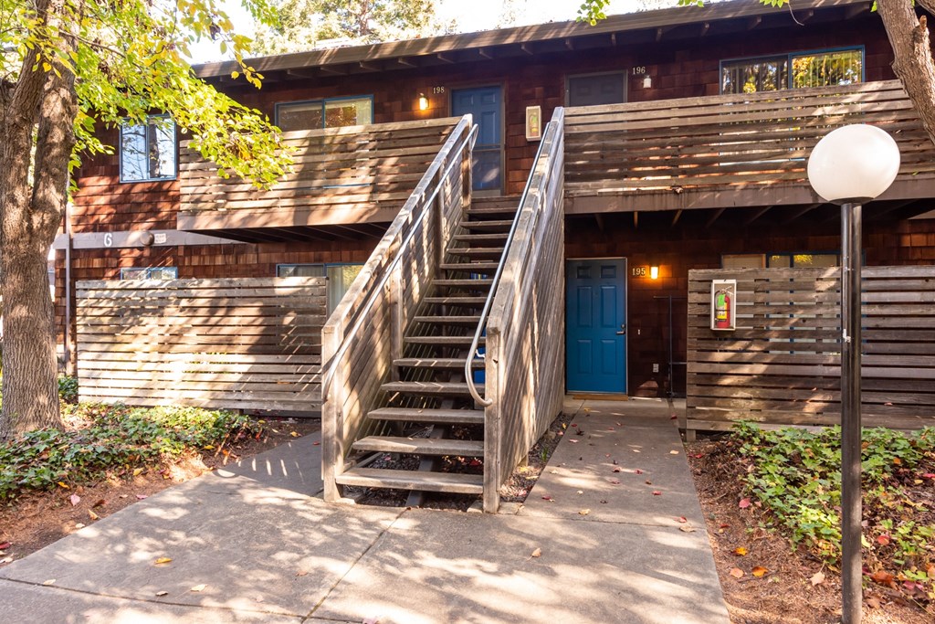 Staircase at Coddingtown Mall Apartments, California, 95401