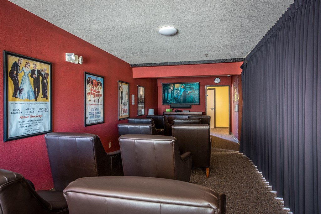 Private Movie Theatre at Altamont Apartments, Rohnert Park, California