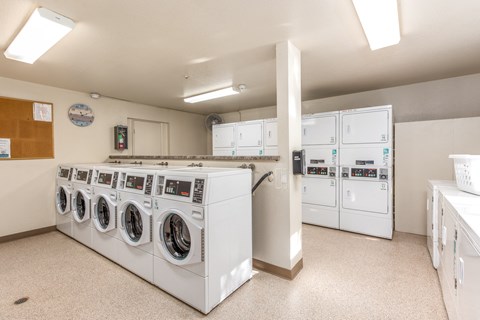 Modern Laundry Room at Coddingtown Mall Apartments, California, 95401