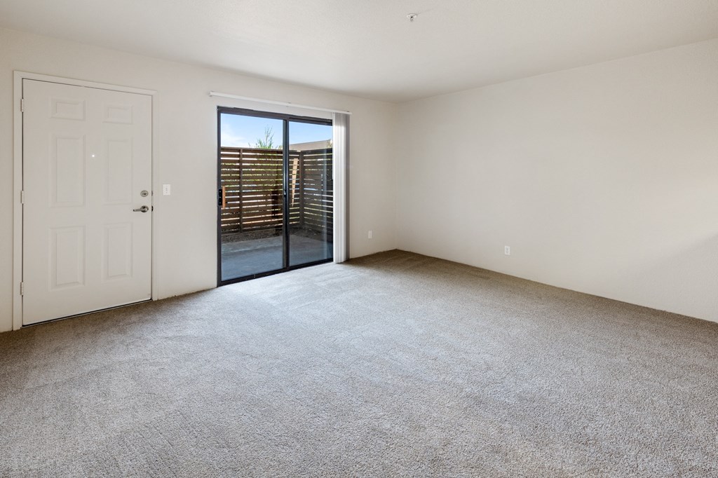 Carpeted Living Area at Edgewood Apartments, California, 94928