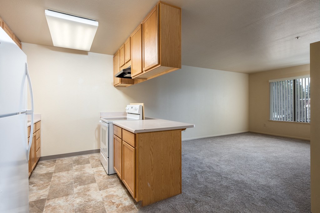 Kitchen Unit at Manor Apartments, Rohnert Park, CA