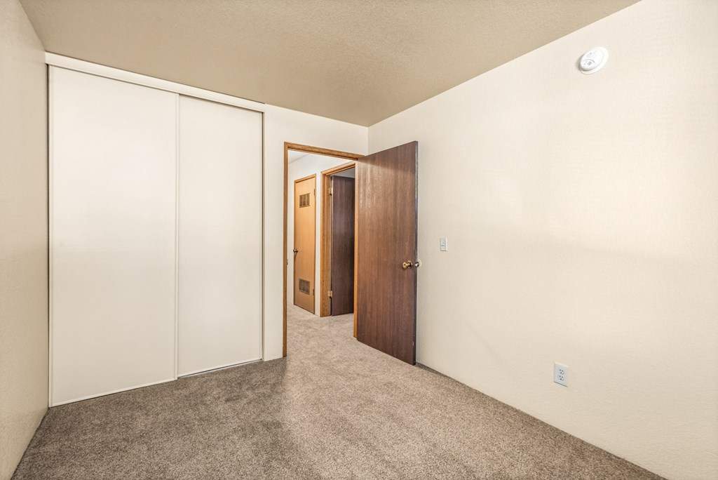 Bedroom With Hallway at Meadowrock Apartments, California, 95403
