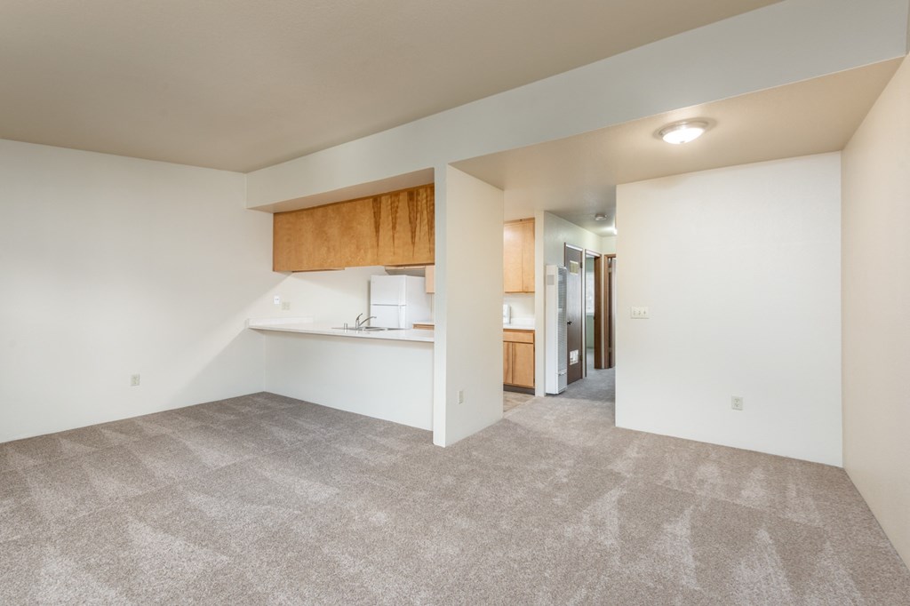 Living and Kitchen at Meadowrock Apartments, Santa Rosa, 95403