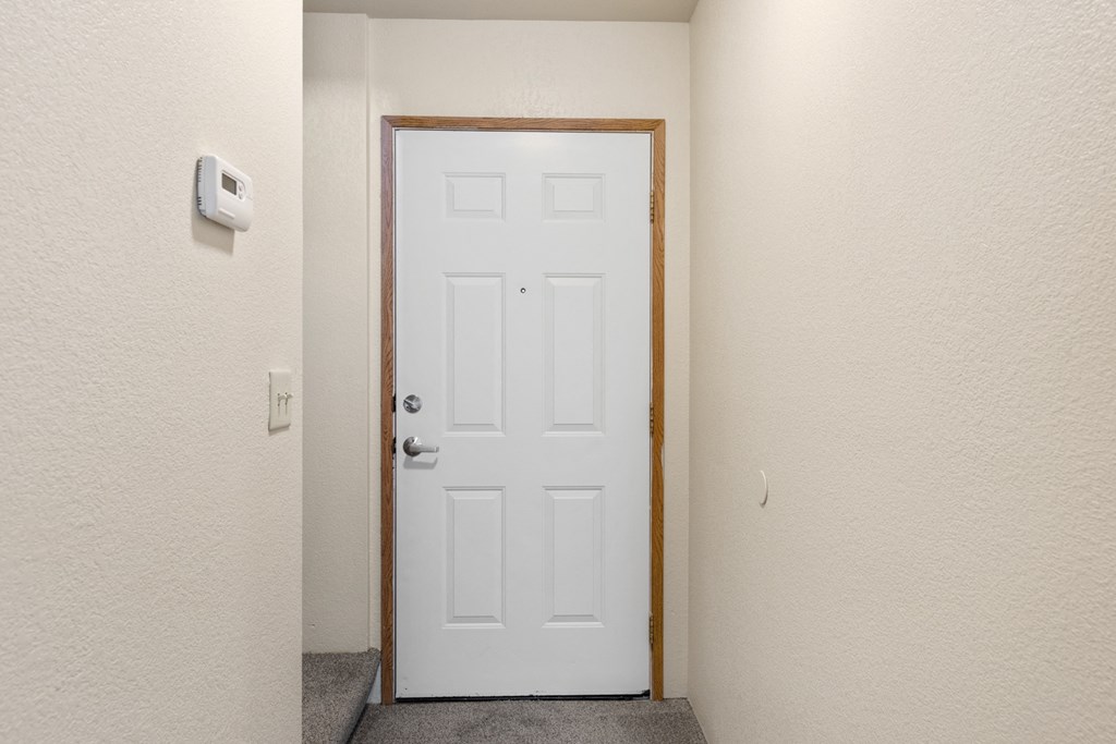 Front Door at Meadowrock Duplexes, Santa Rosa, CA