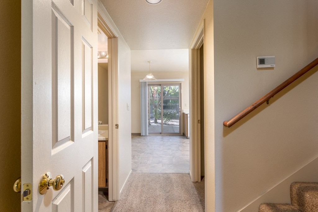Hallway And Loft at Meadowview Apartments, Santa Rosa, 95407
