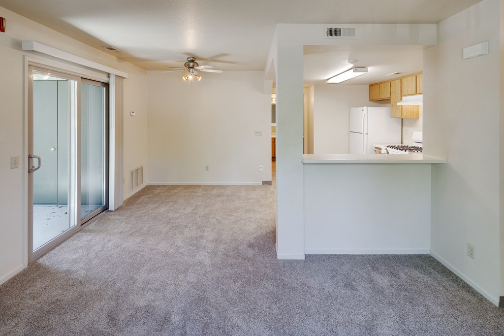 Kitchen Unit at Meadowview Apartments, California