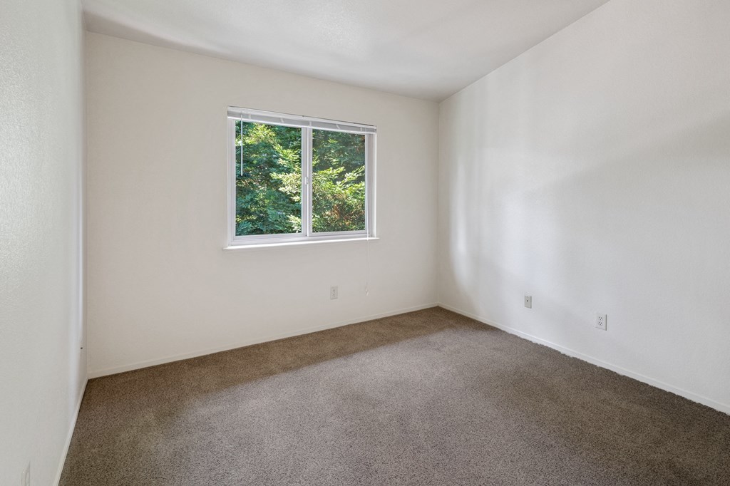 Vacant Bedroom at Meadowview Apartments, Santa Rosa, California