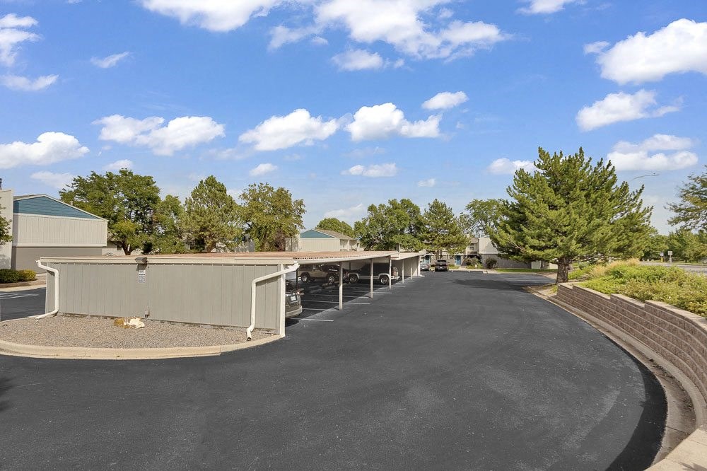 Covered parking available