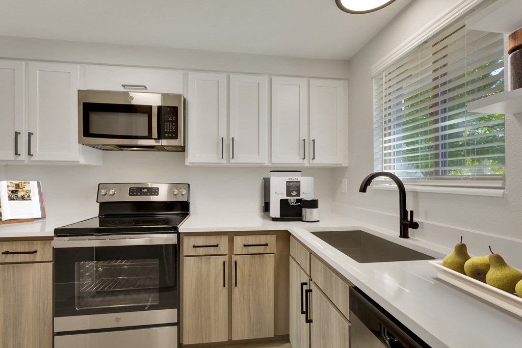 Fully equipped renovated kitchens