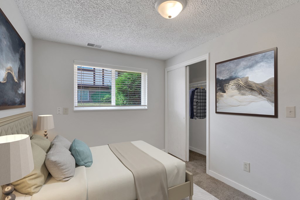 Four bedrooms in every townhome.