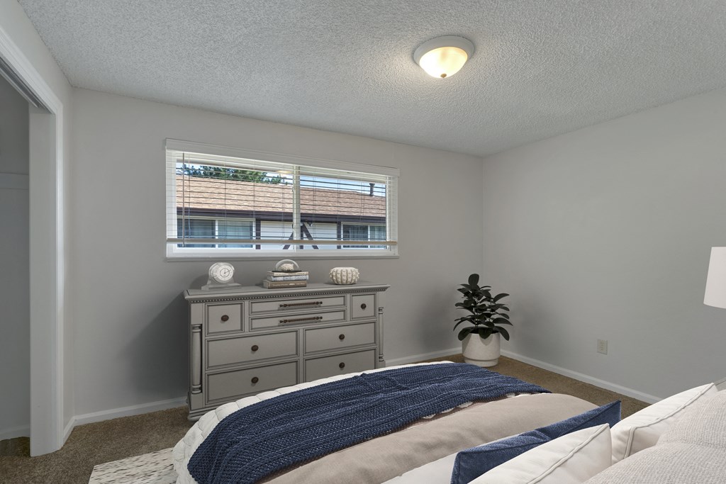 Four bedrooms in every townhome.