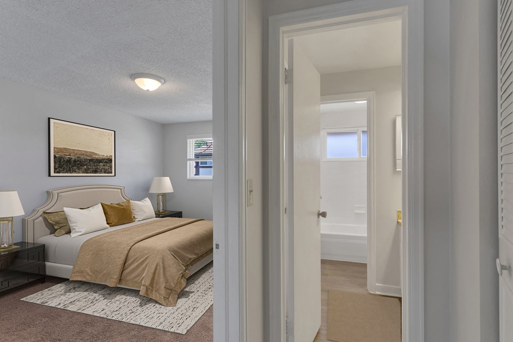 Four bedrooms in every townhome.