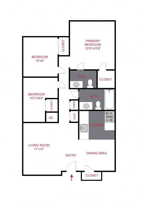 5901 Pierce Street 1-4 Beds Apartment for Rent - Photo Gallery 24