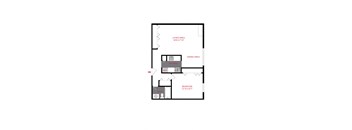 1 Bed 1 Bath (a2)