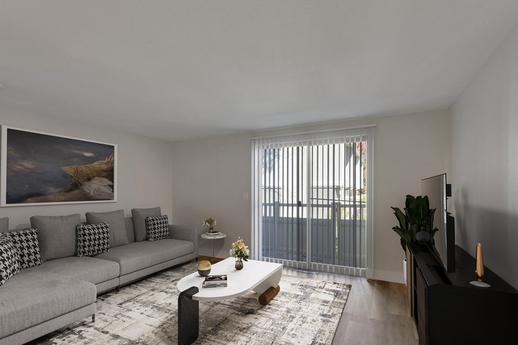 Huge living and dining room area