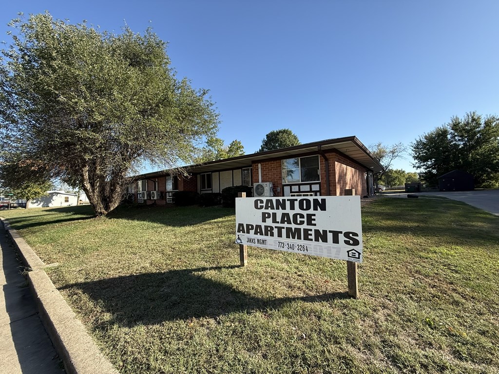 Site Sign for Canton Place Apartments
