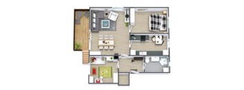 Two Bedroom Two Bathroom